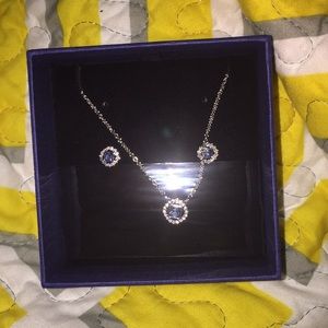 Necklace and Earrings Swarovski Set